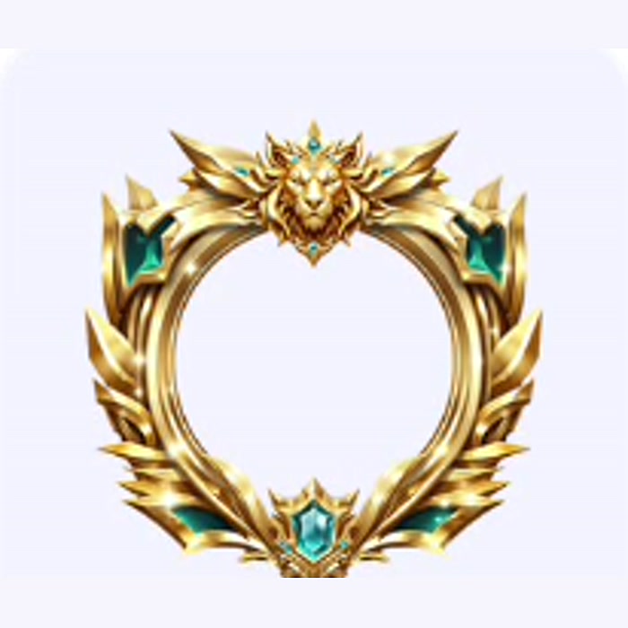 Golden Lion Avatar Frame
