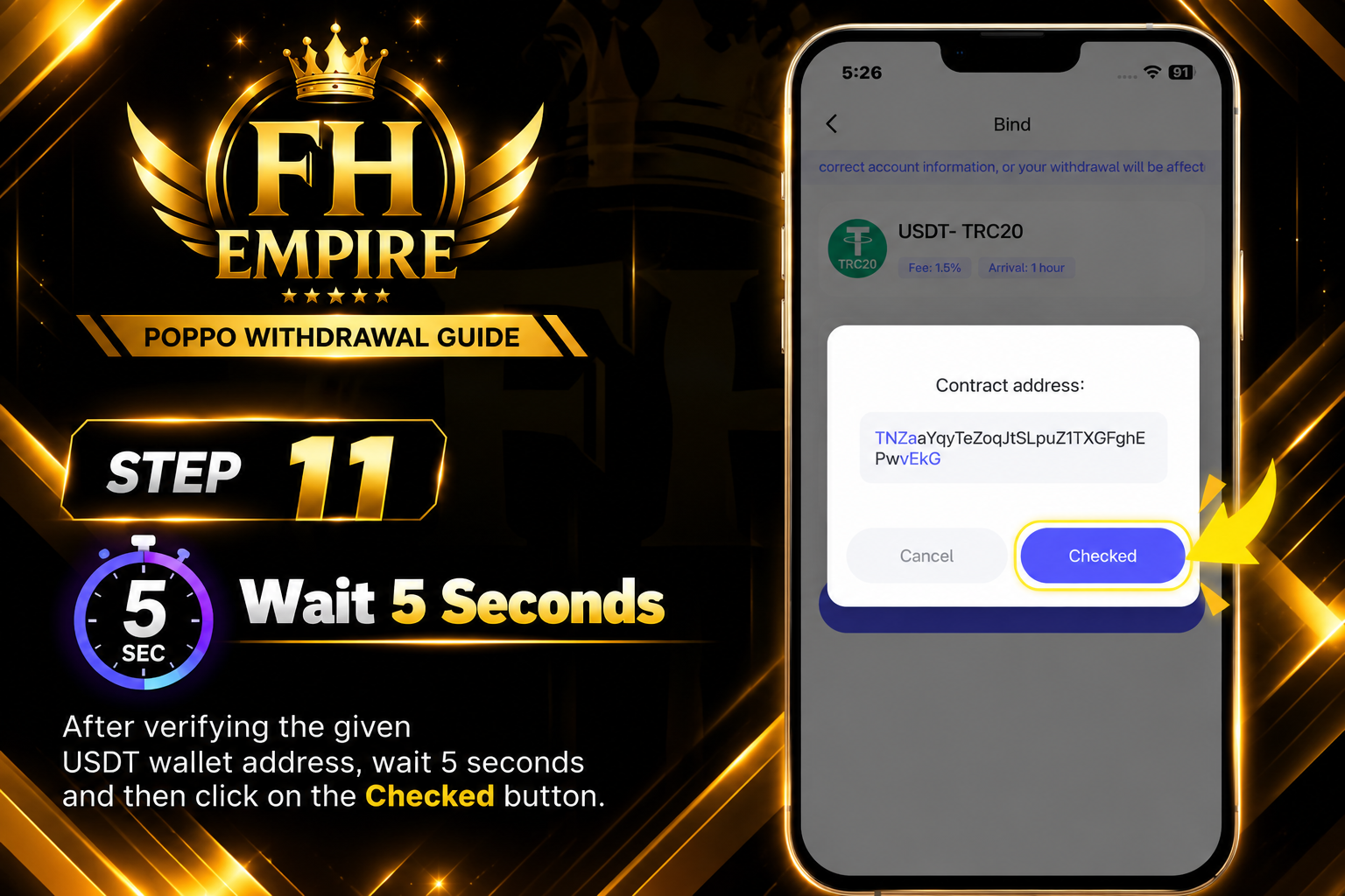 Step 11 - Verify Address